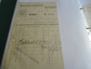 Praha II. - Nákupní, výrobní a prodejní družstvo zkoušených zubních techniků - 1939