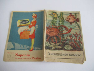 Praha - Továrna na mýdla Saponia - mini pohádka o Neposlušném krabovi