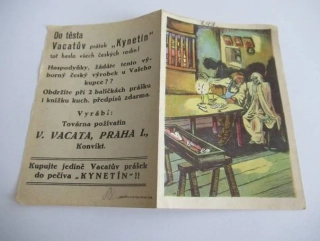 Praha I. - V. Vacata - Vacatův prášek Kynetín - mini pohádka Smělý tovariš