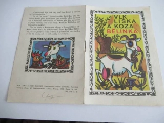 Pohádka Vlk, Liška a Koza Bělinka