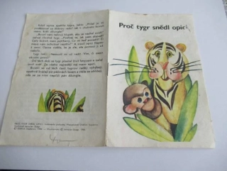 Pohádka Proč tygr snědl opici