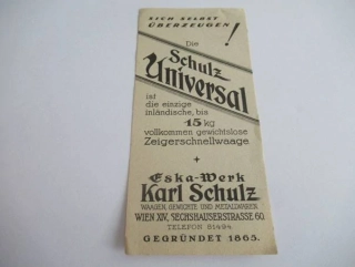 Wien, Rakousko - Schulz Universal