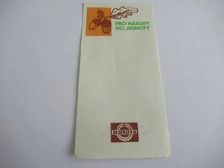 Jednota - Pro nákupy do jednoty