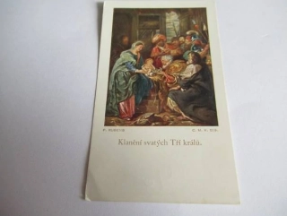 Klanění svatých Tří králů