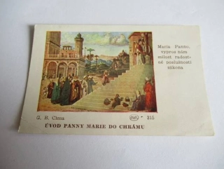 Úvod Panny Marie do chrámu