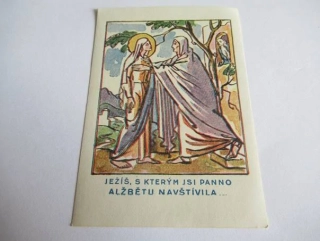 Ježíš, s kterým jsi Panno Alžbětu navštívila