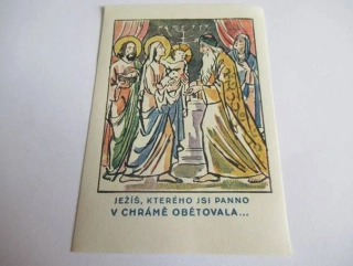 Ježíš, kterého jsi Panno v Chrámě obětovala