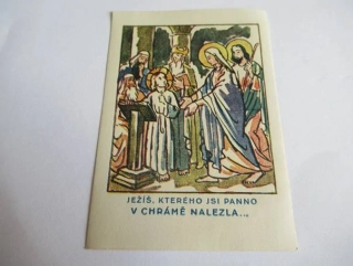 Ježíš, kterého jsi Panno v Chrámě nalezla