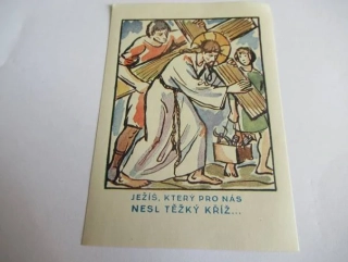 Ježíš, který pro nás nesl těžký kříž