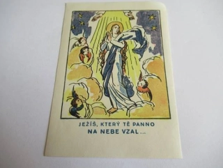 Ježíš, který tě Panno na nebe vzal