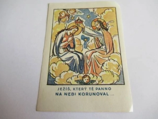 Ježíš, který tě Panno na nebi korunoval