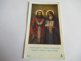 Slovanští věrozvěstové - Svatá Cyril a Metoděj