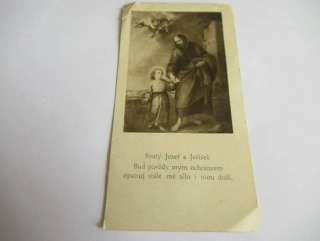 Svatý Josef a Ježíšek