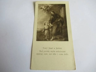 Svatý Josef a Ježíšek