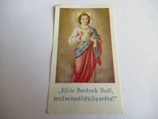 Ejhle Beránek Boží, jenž snímá hříchy světa!