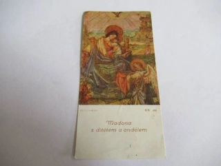 Madona s dítětem a andělem