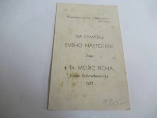 Růžencová Královna se Sv. Dominikem a Sv. Kateřinou - Dr. Mořic Pícha, Hradec Králové