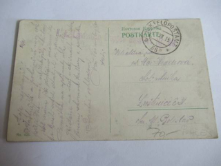  Pohled - K. U. K. Feldpostamt - 25.12. 1915 - č. Razítka 56 a