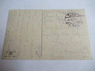 Polní pošta - Riva 26.12. 1914 - č. Razítka 6?