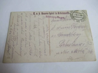 Vysoké Mýto - 7.8. 1915 - č. Razítka 4a