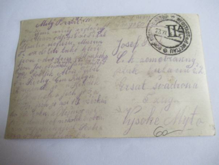 Polní pošta - Neustadt an der Mettau 23.9. 1944