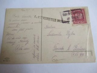K. u. K. Zensurstelle Innsbruck - 3.5. 1918