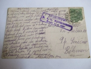 Polní pošta - Zensuriert - Bruck an der Mur