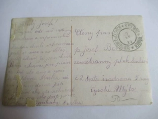 Bohuslavice v Čechách 5.10. 1914
