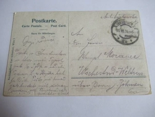 Postkarte - Innsbruck 30.8. 1914