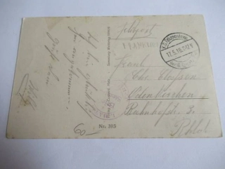 K.D. Feldpostexp - 17.5. 1911
