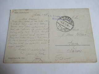 Polní pošta - Wien 4.12. 1916