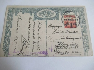 Polní pošta - 26.3. 1918 - č. Razítka R 1 P.