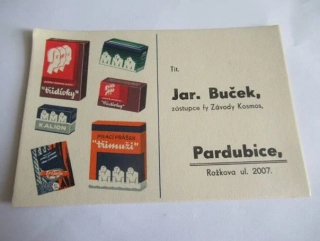  Jar. Buček, zástupce fy Závody Kosmos - Pardubice