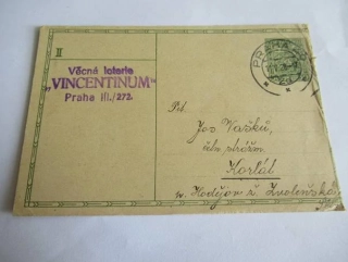 Věcná loterie Vincentinum - Praha III.