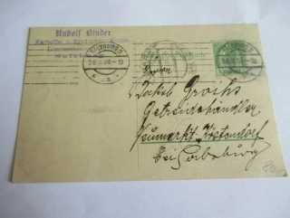 Rudolf Binder, prodejce brambor - Salzburg