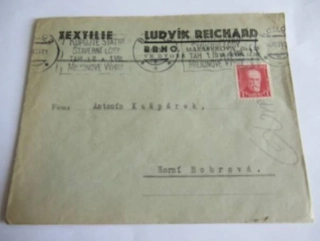 Ludvík Reichard, Textilie - Brno