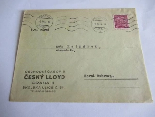  Obchodní časopis Český LLoyd - Praha II.