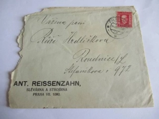  Ant. Reissenzahn, slévarna a strojírna - Praha VII.