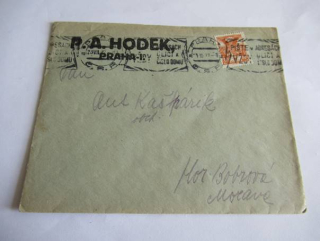  P. A. Hodek - Praha I. 