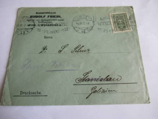 Rudolf Friedl, značkový dům - Vídeň