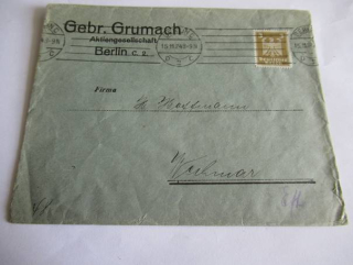 Gebr. Grumach, obchodní společnost - Berlín