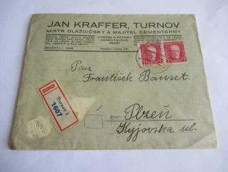 Jan Kraffer, Mistr dlaždický a majitel cementárny - Turnov