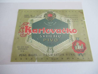 Pivovar Karlovac - Karlovačko - Světlé pivo