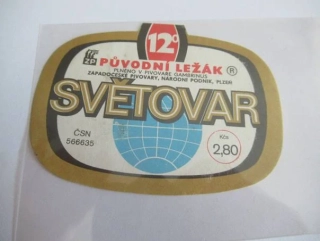 Západočeské pivovary, Národní podnik Plzeň - Světovar - Původní ležák 12°