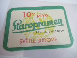 Pivovar Praha-Smíchov - Staropramen - Světlé sudové 10° pivo