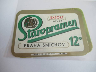 Pivovar Praha-Smíchov - Staropramen - Pivo 12°