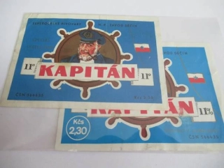 Severočeské pivovary, závod Děčín - Kapitán - Pivo 11°