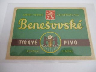 Pivovar Benešov u Prahy - Benešovské - Tmavé pivo
