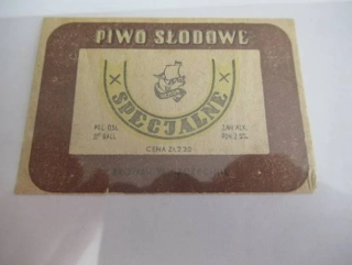 Piwo Slodowe - Specjalne