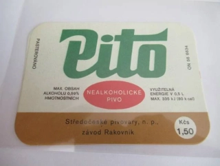 Středočeské pivovary, Závod Rakovník - Pito - Nealkoholické pivo